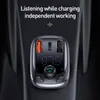 Baseus Bluetooth-Sender / Autoladegert MP3 Player Schwarz Produktbild-Vorschau 16