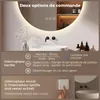 S'AFIELINA miroir de salle de bain LED rond miroir de salle Voir les images du produit 6