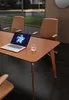 Büro Set 4x Konferenzstühle & Konferenztisch Komplettset Produktbild-Vorschau 1