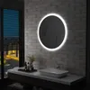 vidaXL Badezimmerspiegel mit LED 80 cm Produktbild-Vorschau 2