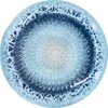 Kaladia Keramik Reibeteller Blau mit Muster - zum Produktbild-Vorschau 1