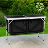 Kondela Klapp-Campingtisch mit Organizer Kepi Typ 3 - Grau Produktbild-Vorschau 2