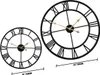 Minimalistische Acryl Wanduhr, Schwarz-Weiß, Leise, Produktbild-Vorschau 6