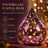 formano LED Deko-Tropfen Weihnachten 21 cm Royal-Plum mit Produktbild-Vorschau 6