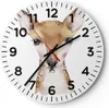 Wanduhr - Rund - Glasuhr - Damhirschkuh Grafiken Kinder - Produktbild-Vorschau 1