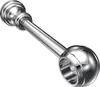 Interdeco Gardinenstange / Vorhangstange Chrom-farbig, Typ Produktbild-Vorschau 5