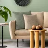 Dekorativer Kissenbezug Sofakissen MIRA 2D 60x60 cm grün Produktbild-Vorschau 2