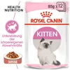 A pouch of Royal Canin Kitten Instinctive cat food. Voir les images du produit