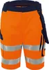 VIZWELL Warnschutz Shorts VWTC 114 Gr. 54 orange Produktbild-Vorschau 1