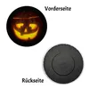 Kürbiskopf Magnet rund für Halloween Produktbild-Vorschau 2