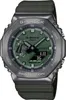 Zegarek Casio model Oak - metalowa koperta - zielony Podgląd zdjęcia produktu 1