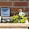 Miniteich Solar Möwe - Holzkiste, Keramik-Wasserspiel & Produktbild-Vorschau 4
