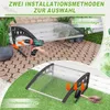 XINZI garage-dak, autocarport van polycarbonaat, geschikt Productafbeelding-voorbeeld 6