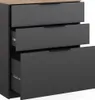 Kredens Vicco Betti Antracyt/Sonoma 50 x 90 cm, Model 40611 Podgląd zdjęcia produktu 6