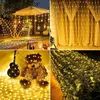 3mx2m LED Lichternetz, Warmweiß, 20m-200 LEDs, Timer, 8 Produktbild-Vorschau 5