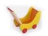 Holzspielzeug Puppenwagen gelb BxLxH 620x310x530mm NEU Produktbild-Vorschau 2