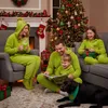 Grinch Polarové pyžamo jednodílné na zip, vánoční, pánské Náhled obrázku produktu 9
