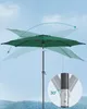 SONGMICS Sonnenschirm Ø300 cm UPF 50+ beidseitig um 30° Produktbild-Vorschau 3