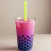 Wiederverwendbare Plastik-Strohhalme für Bubble Tea, bunt, Produktbild-Vorschau 4