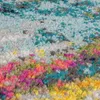 Teppich Kurzflor Abstrakt, Wohnzimmer Multicolor Rechteckig Produktbild-Vorschau 4