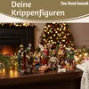 LS-LebenStil Krippenfiguren Set 11 Figuren 5-10cm groß hoch Produktbild-Vorschau 8