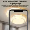 Deckenleuchten, 40cm 24w Dimmbar Wohnzimmer Schlafzimmer Produktbild-Vorschau 4