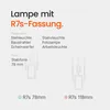 Osram R7s Halogen Stablampe 48W 700lm 2900K Warmweiß 230V Produktbild-Vorschau 4