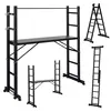 Ikodm Arbeitsgerüst 4-in-1 Mehrzweckleiter Aluminium 2x6 Produktbild-Vorschau 13