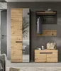 Garderobenmöbel-Set CANU 3-teilig - Basalt grau/Artisan Produktbild-Vorschau 10