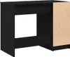 Schreibtisch mit Speicher Schwarz Eichen-Optik 100 x 50 x Produktbild-Vorschau 3