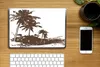 MuchoWow® Laptop Aufkleber Sticker Cover Strand - Palme - Produktbild-Vorschau 2