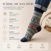 5 Paar Wollsocken für Damen und Herren – Warme, dicke Produktbild-Vorschau 6