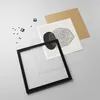 Gerahmtes Poster - Schwarzer Rahmen - Abstraktion Fleck Produktbild-Vorschau 4