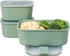Mepal set easyclip 3 pezzi (2 x 450 ml + 1000 ml) - salvia Anteprima dell’immagine prodotto 8
