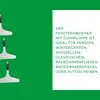 Novaliv 2x Duschabzieher 23,5 cm Weiß ergonomischer Griff Produktbild-Vorschau 5