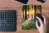 MuchoWow® Mauspad Mousepad Wald - Blumen - Lavendel - Sonne Produktbild-Vorschau 4