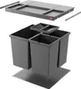 Popelnice Hailo 3301681 Allegro 430, sada 2x13 + 28 litrů, Náhled obrázku produktu 9
