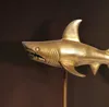 Deko Hai FineBuy 70 cm Aluminium Wohndeko Design Dekoration Produktbild-Vorschau 4