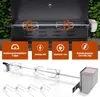 Faziango 117 cm Edelstahl Grillspieß Set mit Motor Produktbild-Vorschau 3