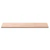 vidaXL Tischplatte 80x40x1,5 cm Rechteckig Massivholz Buche Produktbild-Vorschau 4