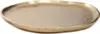 HOMLA GIRONA dekoratives Metalltablett in Gold 24x21x1,5 Produktbild-Vorschau 5