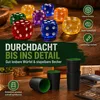 Würfelbecher Set 6-teilig aus Kunstleder mit 36 Würfeln, Produktbild-Vorschau 7