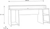 FORTE Gamingtisch Tezaur 2 Breite 200 cm mit Produktbild-Vorschau 21