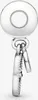 A silver charm with a tree design. Anteprima dell’immagine prodotto