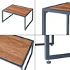 Loungeset 'Karg' Sofa mit Couchtisch Kissen Dunkelgrau / Produktbild-Vorschau 12