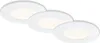Lampada da incasso LED set da 3 4000K Ø8,5cm 8W IP44 Anteprima dell’immagine prodotto 1