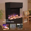 Glow Fire Elektrokamin 'PR15' in Schwarz | LED Standkamin Produktbild-Vorschau 5
