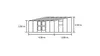 Gewächshaus JULIANA Veranda 6,6 m² Sicherheitsglas 3 mm 296 Produktbild-Vorschau 10