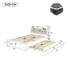 Flieks Jugendbett 120x200cm mit Ausziehbarem Bett 90x190cm, Produktbild-Vorschau 4