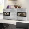 Komoda BAROS 2D3S 132 jasny beton Podgląd zdjęcia produktu 4